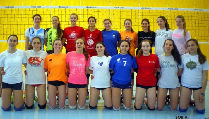 Las jugadoras este fin de semana.