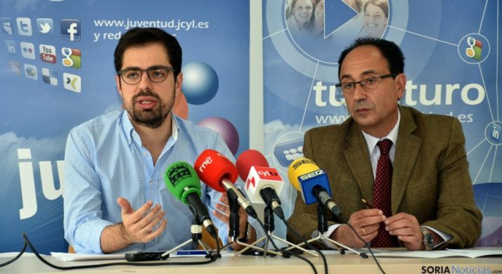 Eduardo Carazo (izda.) y Manuel López este miércoles. / Jta.