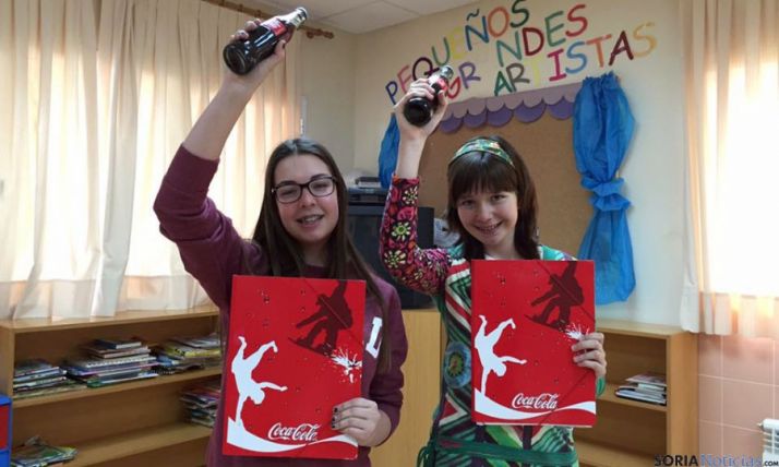 Carmen Martínez e Irene Corcuera. / Escolapios