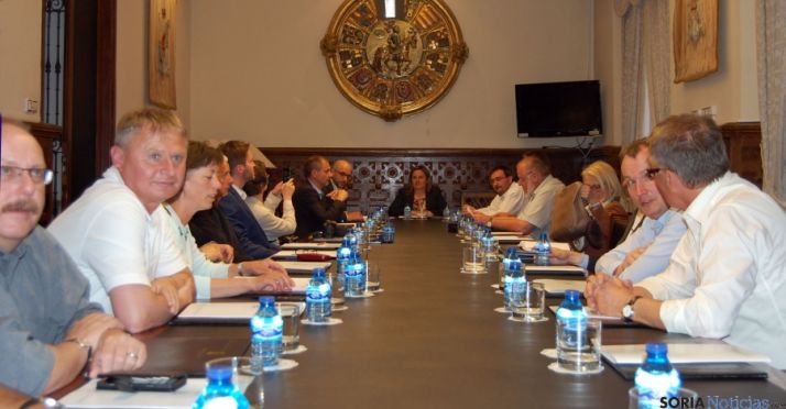 Imagen de la visita. / Dip.