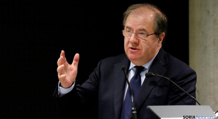 El presidente de la Junta, Juan Vicente Herrera. 