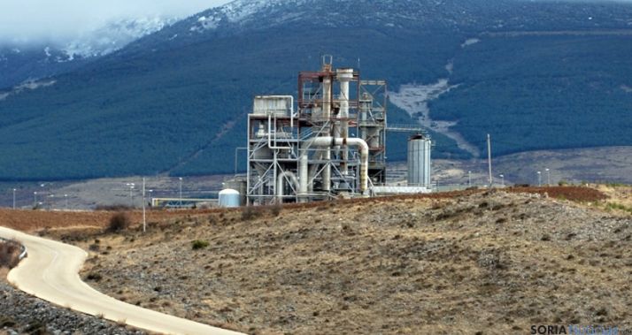 La planta de purines de Ágreda./SN