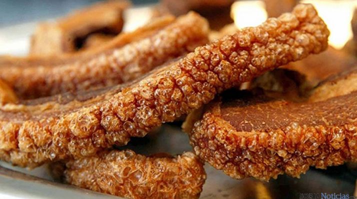 Torreznos de Soria en un establecimiento hostelero./SN