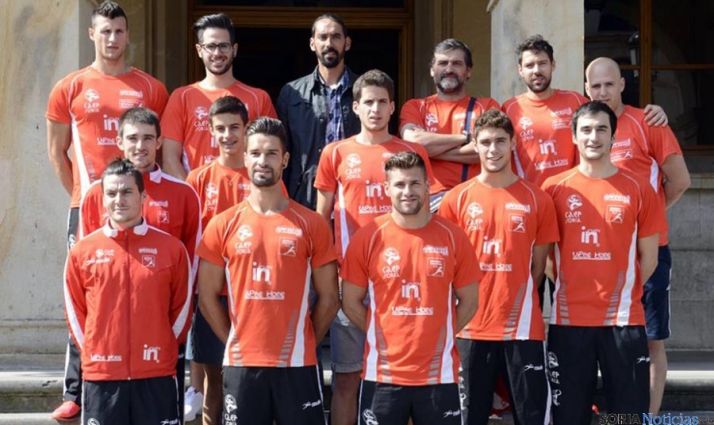 Algunos integrantes del equipo.