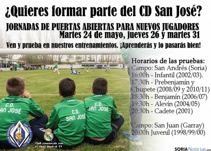 Las pruebas, en el San Andrés y en Garray.