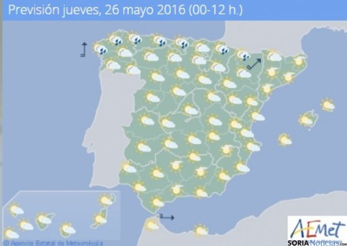 Ligero ascenso de temperaturas
