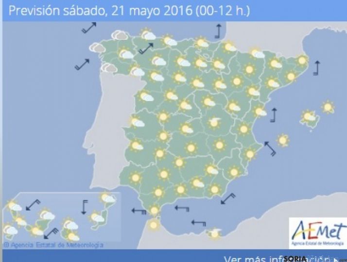 Se mantienen las temperaturas de hasta 26 grados