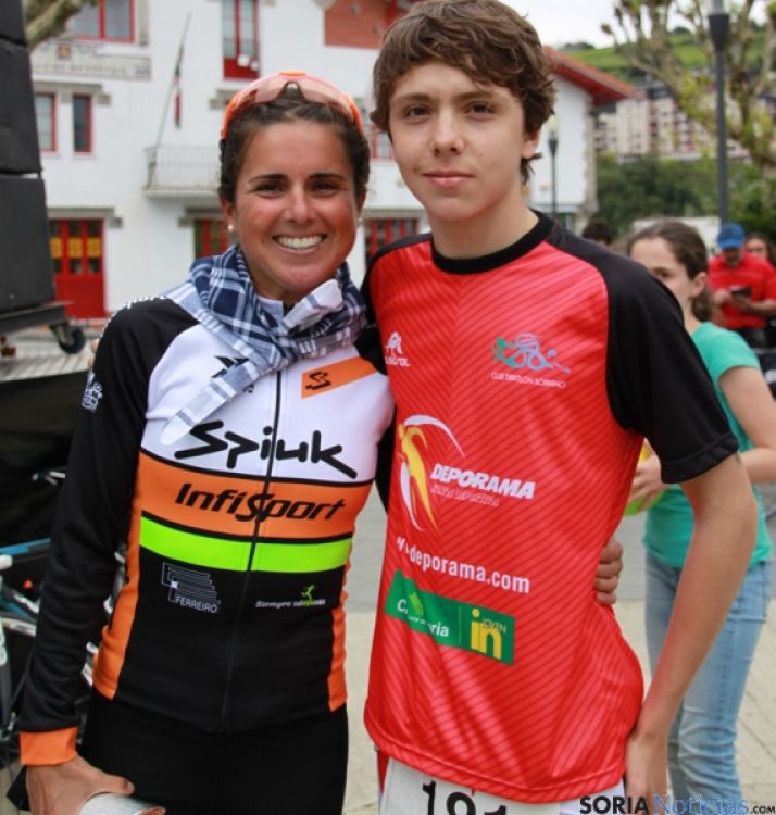 Elgar Lloret y Virginia Berasategui, ganadora femenina
