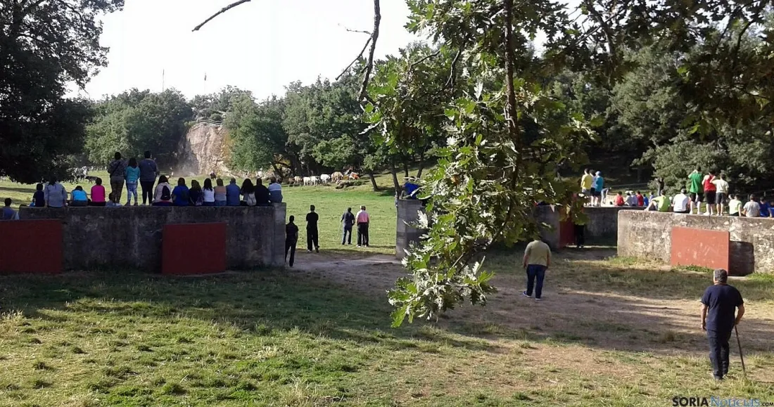 Imagen del encierro este Miércoles El Pregón. / SN