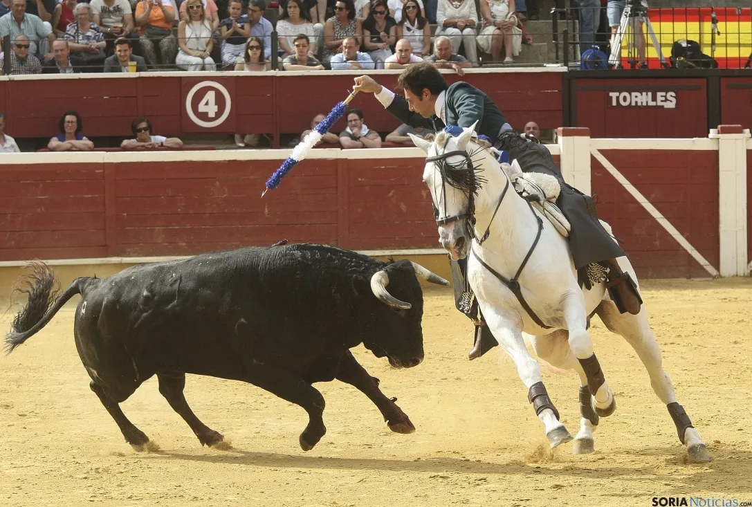 Imagen del primer festejo de la feria sanjuanera./SN