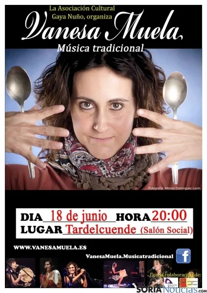 El cartel del concierto de este sábado 18