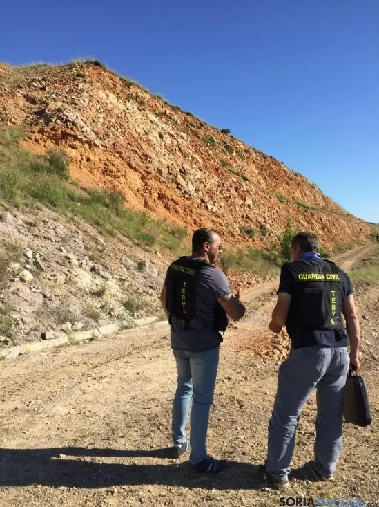 La carga encontrada en Benamira. GC