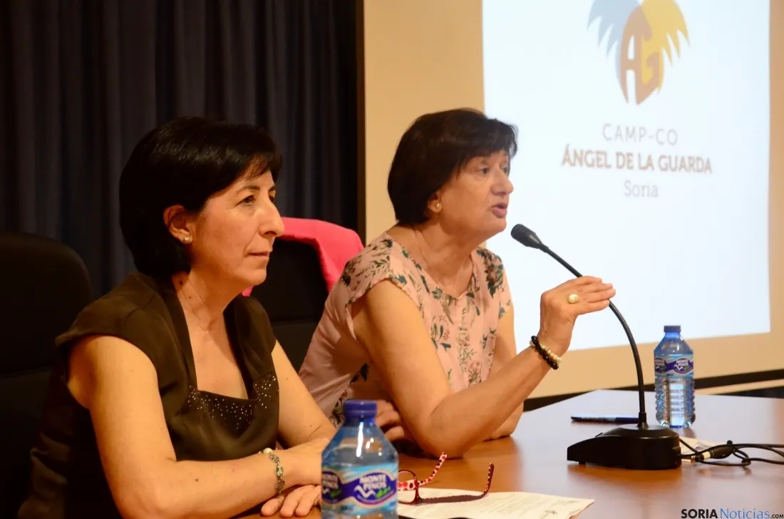Blanca Herrero y Mª Paz Gil. /Junta