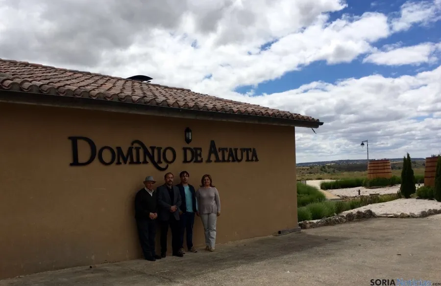 Visita a la bodega Dominio de Atauta. /Dip.
