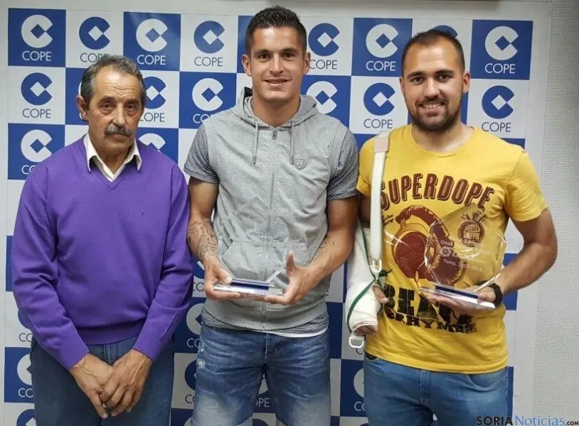 Medina y Pedraz reciben el premio
