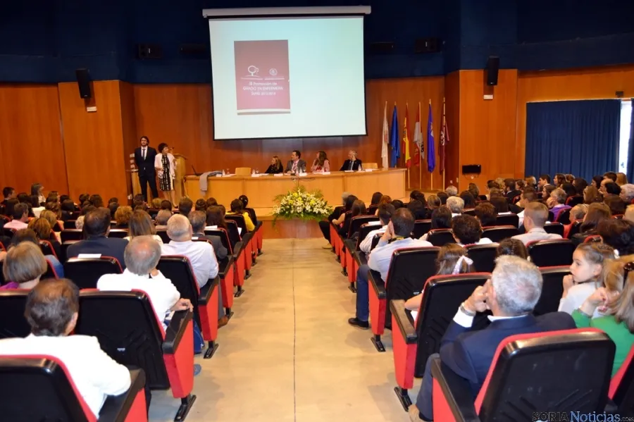 Graduación de la tercera promoción del Grado de Enfermería de Soria
