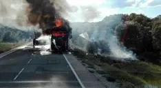 Una imagen del siniestro esta tarde de martes. / SN