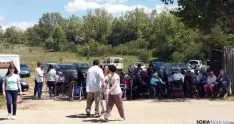 Una imagen de la jornada campestre./SN