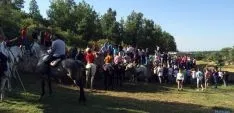 Imagen del encierro este Miércoles El Pregón. / SN