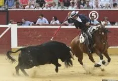 Imagen del primer festejo de la feria sanjuanera./SN