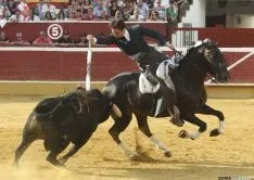 Imagen del primer festejo de la feria sanjuanera./SN