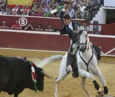 Imagen del primer festejo de la feria sanjuanera./SN