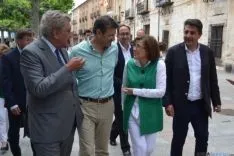 Visita de Rafael Catalá en El Burgo.
