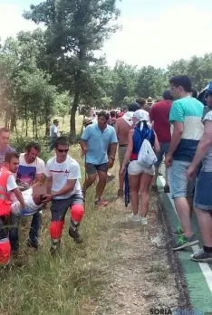 Una de las intervenciones esta Saca./SN