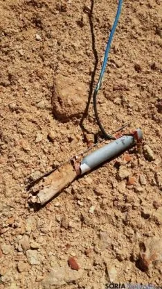 La carga encontrada en Benamira. GC