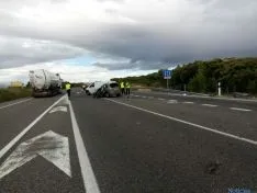 Lugar del trágico accidente. SN