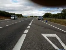 Lugar del trágico accidente. SN