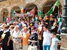 Desfile de la caldera de la Asociación de Alzheimer