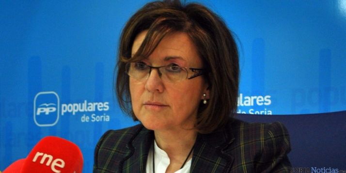 Marimar Angulo, presidenta del PP soriano. /SN