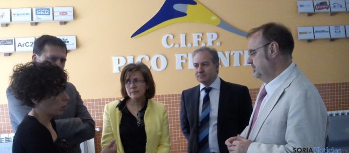 El Consejero de Educación en Soria