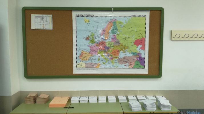 Papeletas electorales de Soria. SN