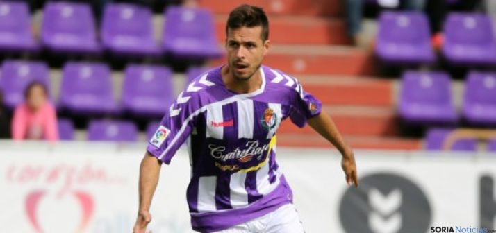 El nuevo jugador numantino./Real Valladolid