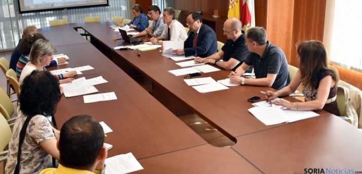 Reunión de la Comisión Provincial de Montes este miércoles. / Jta.