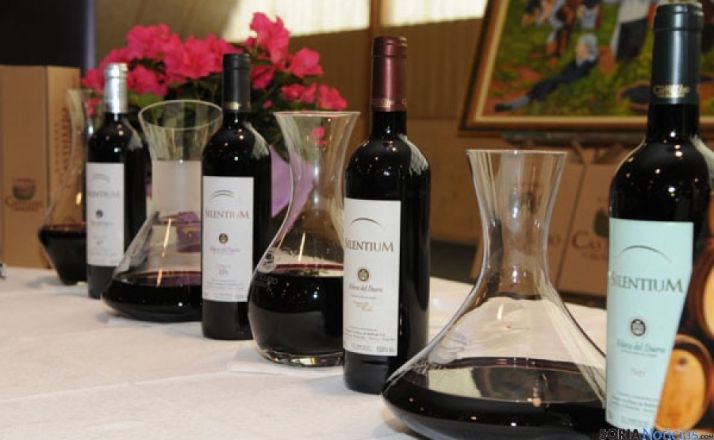 Vinos sorianos de la DO en una edición de la feria. / SN