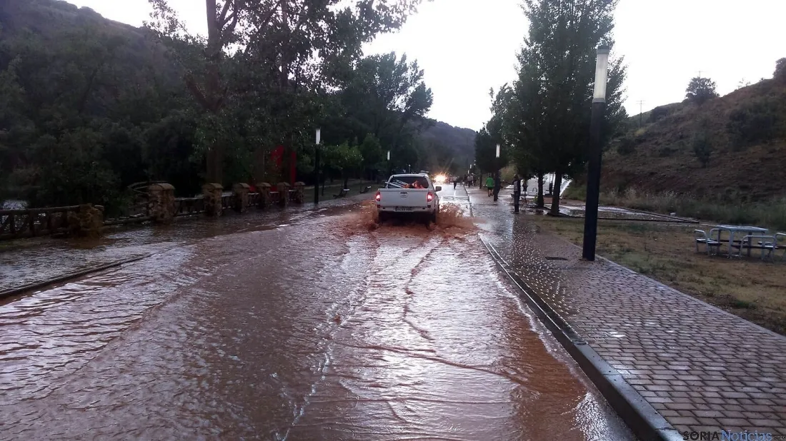 Imagen de la tormenta estas Bailas./SN