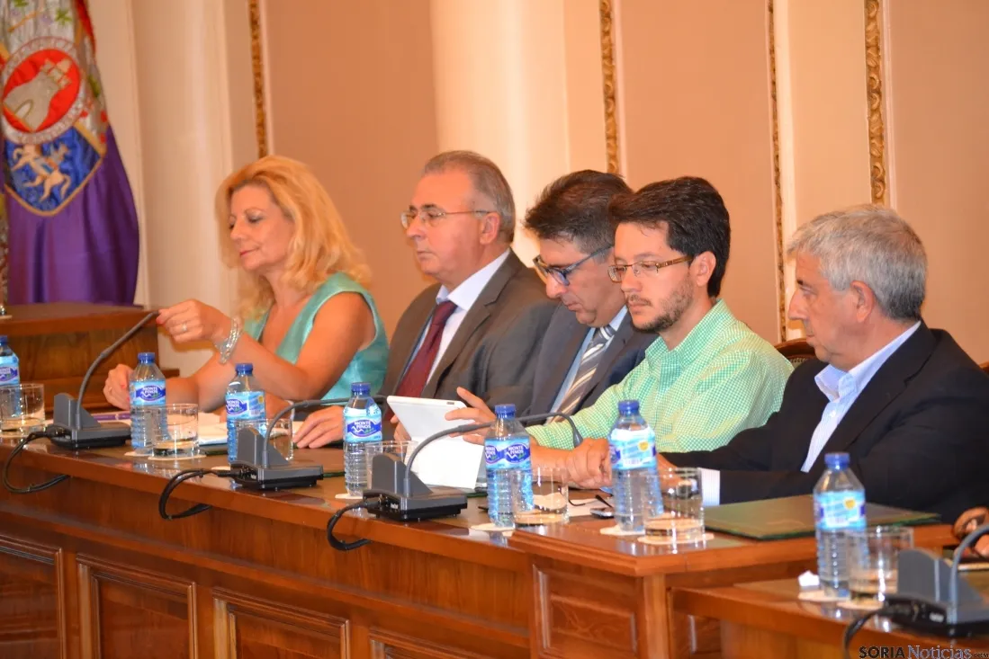 Pleno de la Diputación de Soria.