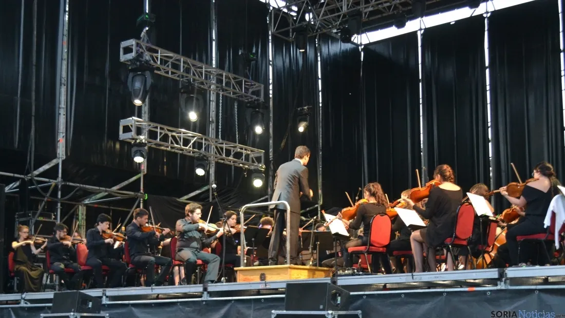 Imagen del concierto celebrado esta tarde. /SN
