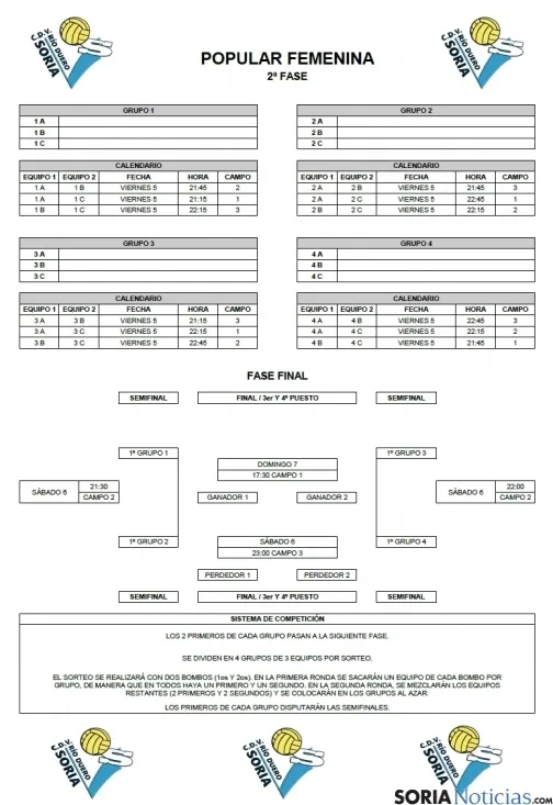 Imágenes del calendario.
