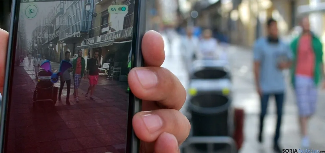 La fiebre de Pokémon GO llega también a Soria./SN