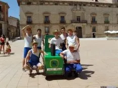 Una de las imágenes de este sábado en Almazán. / OTA
