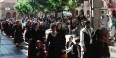 Imagen de la mañana de este Lunes de Bailas./ SN