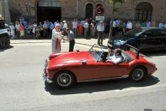 Una imagen de la bendición en el día de San Cristóbal en Soria. / SN