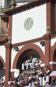 Una de las imágenes esta tarde de Domingo de Calderas./ SN