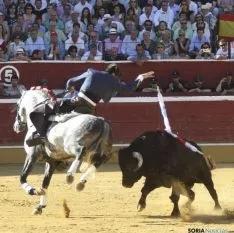 Una de las imágenes esta tarde de Domingo de Calderas./ SN