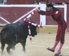 Una de las imágenes esta tarde de Domingo de Calderas./ SN