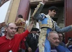 Una de las imágenes esta tarde de Domingo de Calderas./ SN